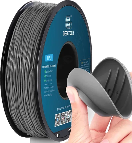 Vista 28 de Geeetech - Filamento PLA de 0.07 pulgadas, filamento de seda de bicolor, consumo dicromático de coextrusión brillante, 2.2 libras, 1 carrete