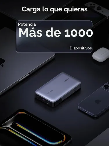 Vista 8 de UGREEN Nexode - Batería externa de 100 W, 20000 mAh, PD Fast para MacBook (paquete de 2)