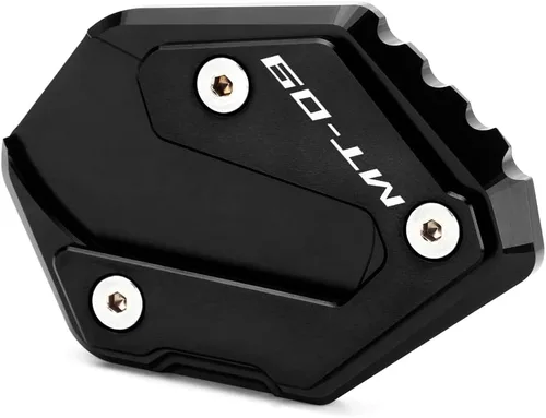 Vista 7 de Placa de soporte de extensión lateral de motocicleta compatible con Yamaha MT-09 / SP 2015-2021 2022 2023 2024 2025 Soporte de almohadilla de pie