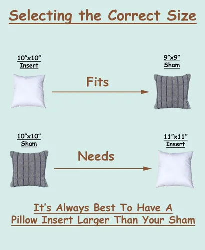 Vista 2 de Pillowflex almohada con inserto de goma espuma, relleno de poliéster, lavable a máquina Square Throw Form, Plush Loft, Cozy Comfort, Supportive