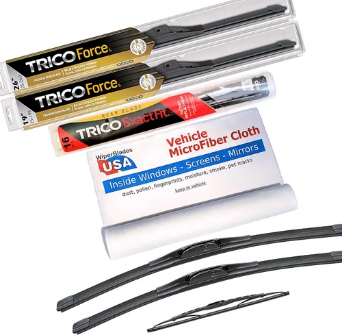 Vista 9 de Limpiaparabrisas Performance Beam compatibles con Toyota Tercel 1980 (juego de 2) limpiaparabrisas