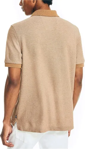 Vista 3 de Nautica Polo de cubierta de ajuste clásico para hombre
