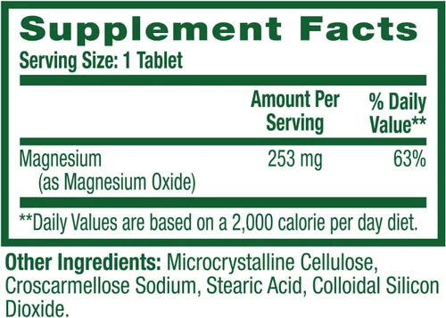 Vista 4 de HealthA2Z Wellness Óxido de magnesio 420 mg Apoyo óseo y muscular Suplemento dietético Paquete económico – 24 paquetes de 90 tabletas cada uno
