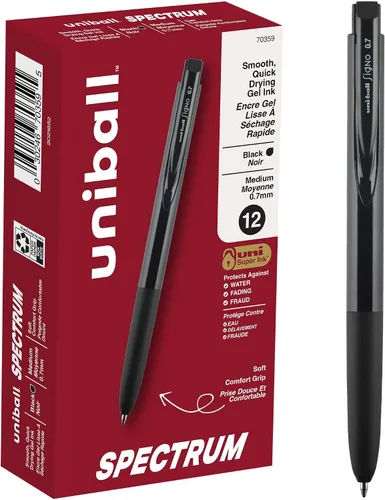 Vista 11 de Uniball 207 - Bolígrafos de gel de impacto, paquete de 144-0.039 pulgadas, bolígrafos de punta gruesa, suministros escolares y de oficina
