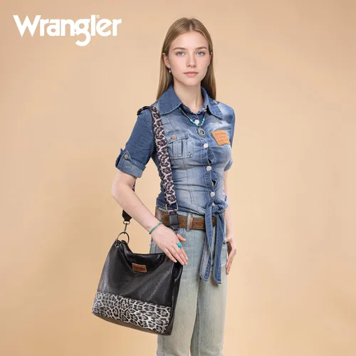 Vista 65 de Wrangler Hobo - Bolsas para mujer de cuero vegano con asa superior, bolsos de hombro y bolsos