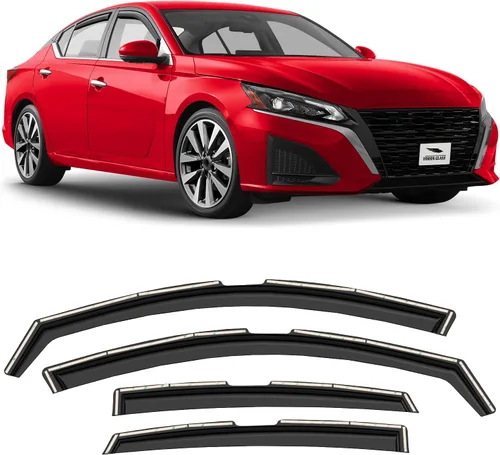 Vista 63 de Voron Glass in-Channel Rain Guards for Chevy Equinox 2018-2024 Para Equinox 18-24