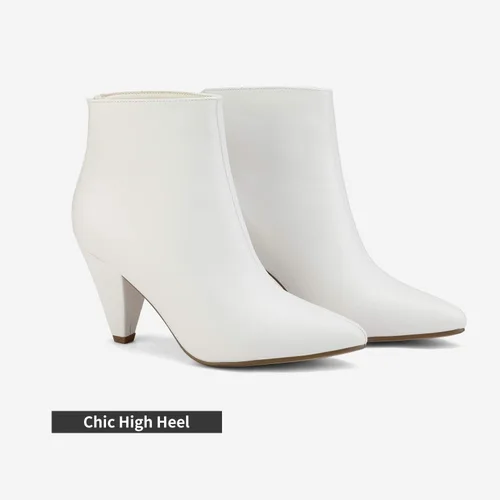 Vista 3 de DREAM PAIRS - Botas de tacón alto de aguja y punta fina para mujer
