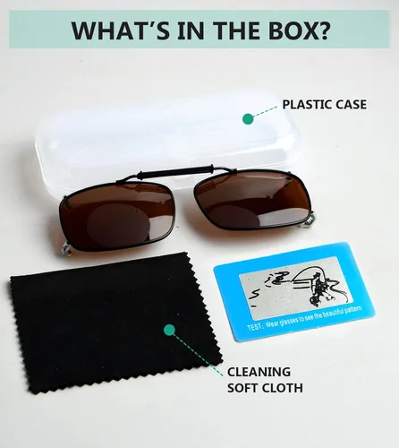 Vista 6 de Eyekepper Gafas de sol polarizadas con clip grande