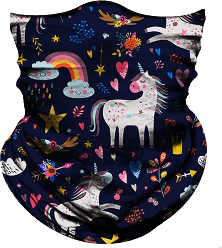 Vista 33 de Obacle Bandana sin costuras, máscara facial rave, para mujeres y hombres, para protección contra el polvo, el viento y el sol