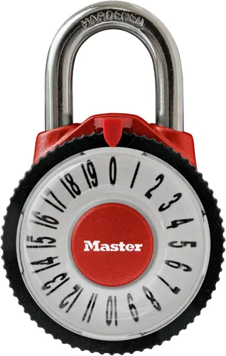 Vista 8 de Master Lock Cerradura de combinación para taquillas de gimnasio, azul