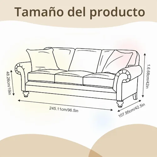 Vista 2 de Funda de sofá de plástico transparente, impermeable, gruesa, protectora para mascotas, funda de sofá de vinilo resistente contra garras de gatos