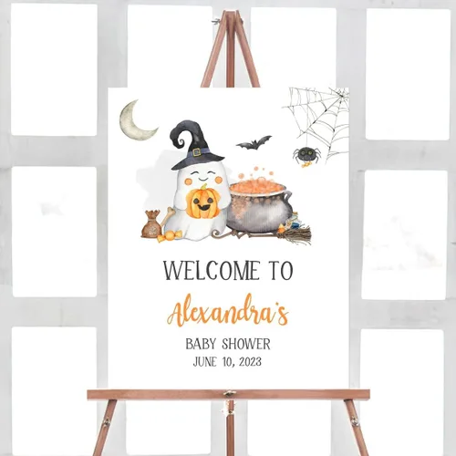 Vista 14 de Señal de bienvenida de animales para baby shower, letrero de baby shower de rey león)*