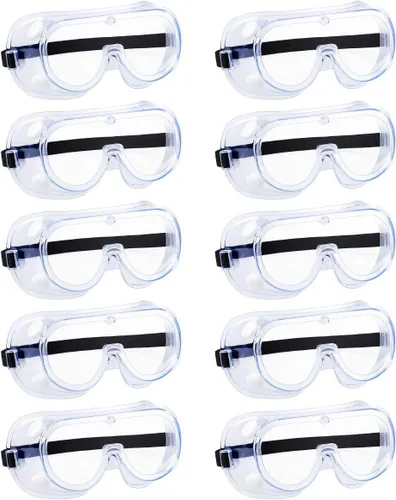 Vista 8 de 1 paquete de gafas de seguridad antivaho, gafas de seguridad protectoras, protección para los ojos