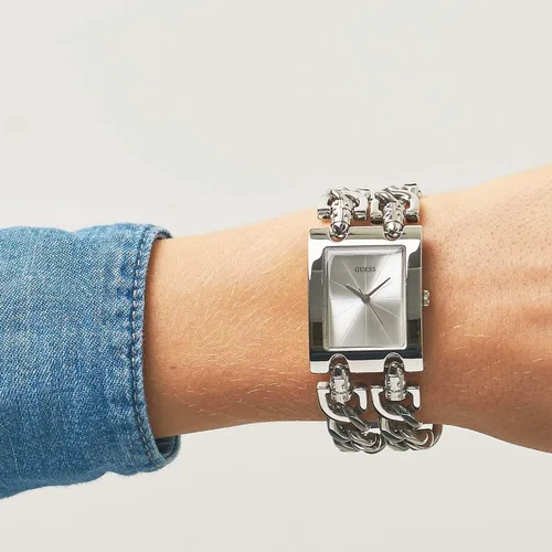 Vista 4 de Guess W1117L1 - Reloj analógico de cuarzo para mujer con correa de acero inoxidable