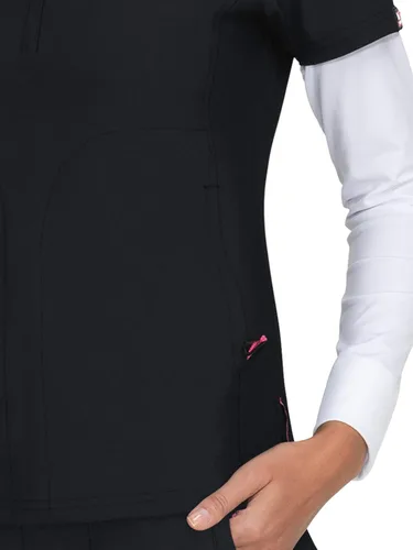Vista 3 de KOI Lite Stretch 1035 Action - Camiseta médica para mujer