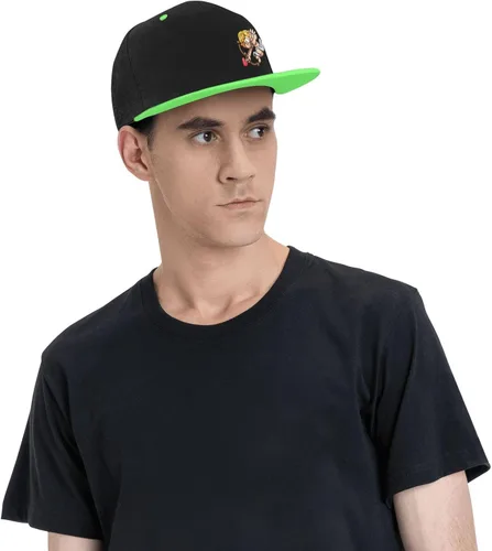Vista 3 de QIZYOQA Valentine's Day Angel Snapback Hats for Men Women Hat Baseball Cap Flat Bill Visor White Hat
