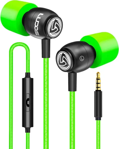 Vista 12 de Auriculares con cable Ludos Clamor, auriculares intraaurales, 5 años de garantía, auriculares con micrófono, auriculares con aislamiento de ruido