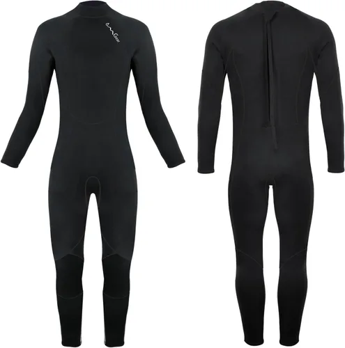 Vista 8 de OMGear - Traje de neopreno térmico para niños de 3 mm para niños y niñas jóvenes, niños, traje de neopreno para niños para aguas frías, manga