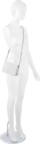 Vista 3 de NINE WEST Dixie - Mini solapa cruzada, color blanco óptico, Blanco óptico