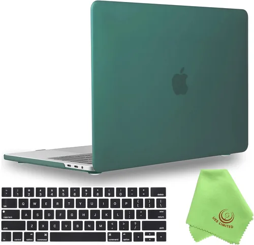 Vista 102 de UESWILL Compatible con MacBook Pro de 13 pulgadas M1 M2 2016-2024 versión A2338 A2289 A2251 A2159 A1989 A1706 A1708, con Touch Bar USB-C, funda