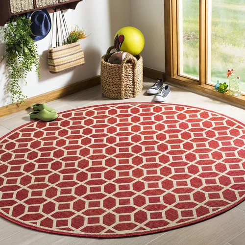 Vista 25 de SAFAVIEH Linden Collection - Alfombra lavable para exteriores, alfombra de pasillo de 2.2 x 8 pies, gris claro y carbón, no desprende pelusa y fácil