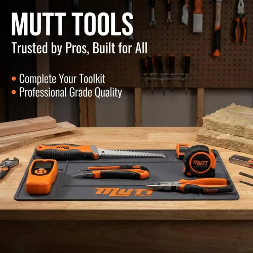 Vista 8 de Mutt Tools - Sierra profesional para paneles de yeso de 6 pulgadas con mango ergonómico, sierra Jab para corte de chapa - Sierra de ojo de cerradura