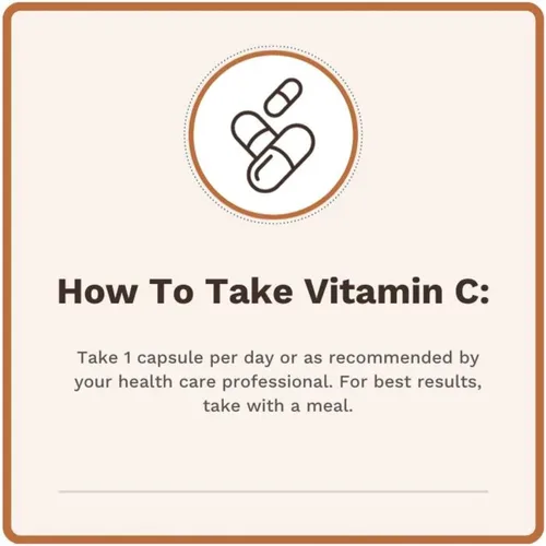 Vista 6 de Utzy Naturals Complejo de vitamina C 400 mg de vitamina C con bioflavonoides de Acercola y cítricos 60 cápsulas