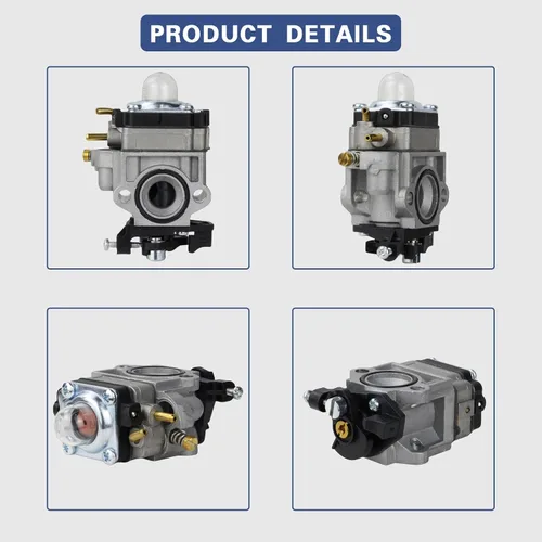Vista 6 de 308054121 RY25AXB Carburador compatible con para Ryobi RY25 RY25AXB RY25AXBVNM 25cc ventilador de chorro de gas con filtro de aire kit de bujía