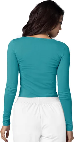 Vista 2 de Adar Underscrubs para Mujeres - Camiseta Underscrub de Manga Larga Comfort