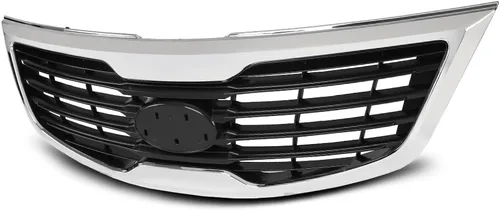 Vista 23 de PIT66 Rejilla, compatible con Freightliner Columbia 2000-2008, rejilla cromada con pantalla de insectos, A1715107000 A1715251003