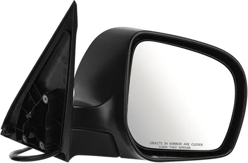 Vista 37 de TRQ Cubierta cromada del espejo manual del lado del pasajero, acabado liso para Volvo VNL 2004-2014
