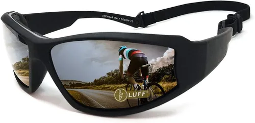 Vista 8 de LUFF UV400 Outdoor Riding Sunglasses for Men, Protects Your Eyes from Glare Verde