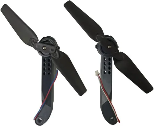 Vista 3 de RC Quadcopter Repuestos Axis Drone Arms con hélices FPV Racing Drone Brazos Comaptibles con E58/L800/JY019/S168 RC Hobby, 4 piezas incluidas