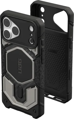 Vista 9 de UAG Monarch Pro - Funda para iPhone 18 Pro Max / iPhone 17 Pro Max, fibra Monarch Pro - Fibra de carbono