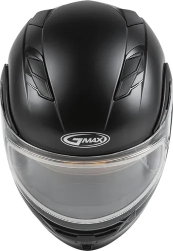 Vista 4 de GMAX MD-01S - Casco modular para nieve, color negro mate, MD