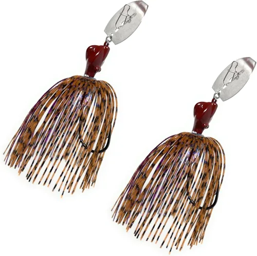 Vista 9 de Reaction Tackle Cabezales de plantilla de hoja rompedora de tungsteno para pesca, paquete de 2 plantillas de pesca para lubinas grandes y pequeñas