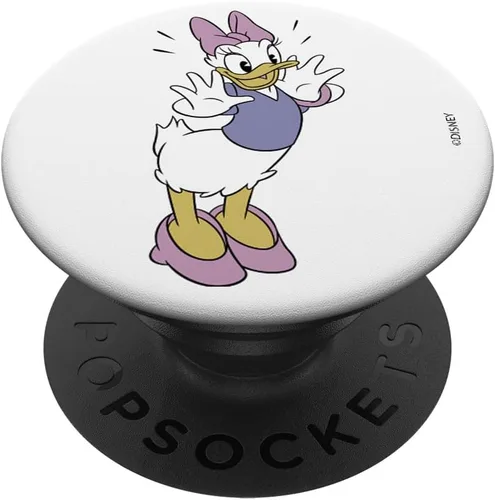 Vista 6 de Disney Mickey y sus amigos Daisy Duck Surprised Retrato PopSockets MagSafe PopGrip para iPhone