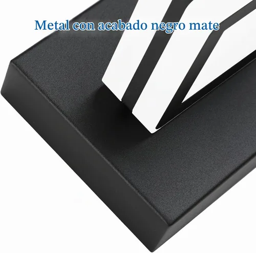 Vista 6 de Ralbay - Luces de tocador de baño de 5 temperaturas de color ajustables, negras, 4 luces, acrílicas, modernas, LED, mate, accesorios de iluminación
