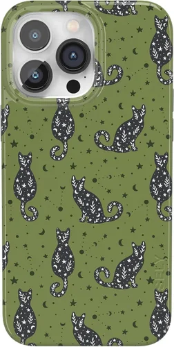 Vista 12 de Casely Funda para iPhone 14 Pro Max All Boo'd Up Fantasma púrpura Compatible con MagSafe Diseño clásico ultrafino