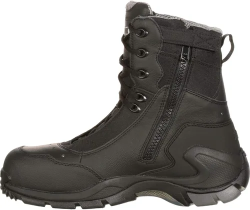 Vista 5 de ROCKY 1st Med - Bota de servicio público impermeable con puntera de fibra de carbono resistente a pinchazos y cremallera lateral