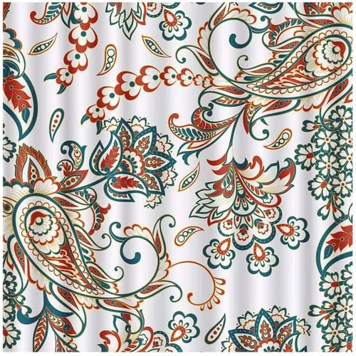 Vista 22 de Mantel cuadrado bohemio, patrón geométrico floral ornamental, ideal para restaurantes, cocinas, bodas, fiestas, etc. Lavable a máquina, 36 x 36 Azul