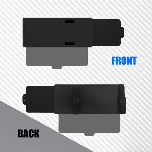 Vista 3 de HAOBO Extensor de visera solar polarizada, bloqueador solar para visera de automóvil, extensión de visera solar con lente antirreflejos que bloquea