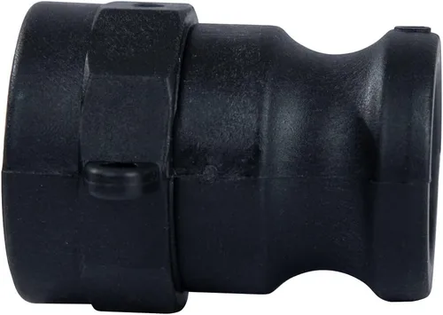 Vista 5 de 2 piezas de accesorios de bloqueo de leva de polietileno (1 pulgada parte A) accesorios de bloqueo de leva y ranura, adaptador macho x rosca NPT