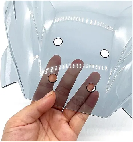 Vista 2 de Compatible con Yamaha MT09 FZ09 SP 2021 2022 2023 Accesorios de motocicleta Parabrisas, protector de parabrisas, visera, deflector