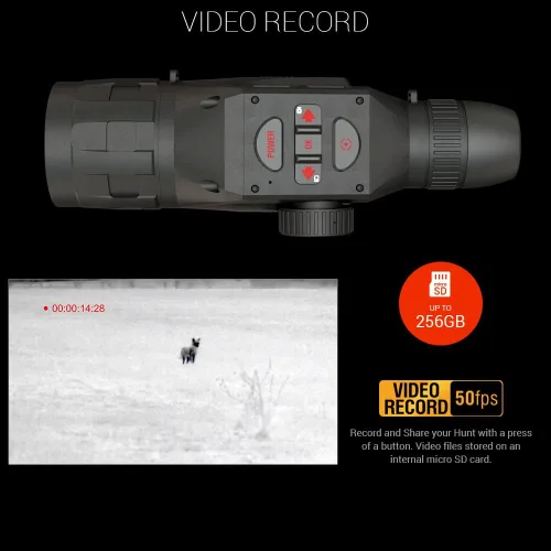 Vista 3 de ATN OTS 4T Thermal Smart HD Monocular