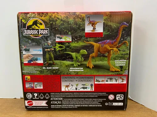 Vista 2 de Jurassic World Park 93' Classic con adhesivo adicional (Dr. Alan Grant - Paquete de garras tácticas)