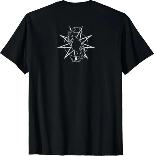 Vista 2 de Slipknot Goat Star Logo playera, Marino