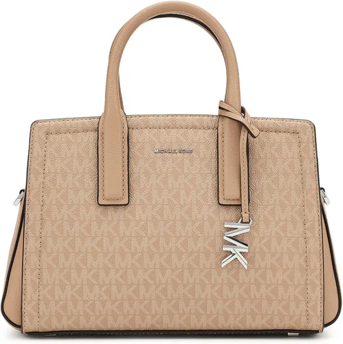 Vista 42 de Michael Kors - Laila, bolso pequeño para mujer Herrajes dorados/vainilla/bellota