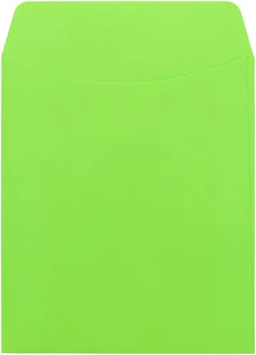 Vista 8 de Hygloss Products, sobres para tarjetas de biblioteca, no adhesivos, 3,5 x 4,875 pulgadas, (10 assorted colors) N/A