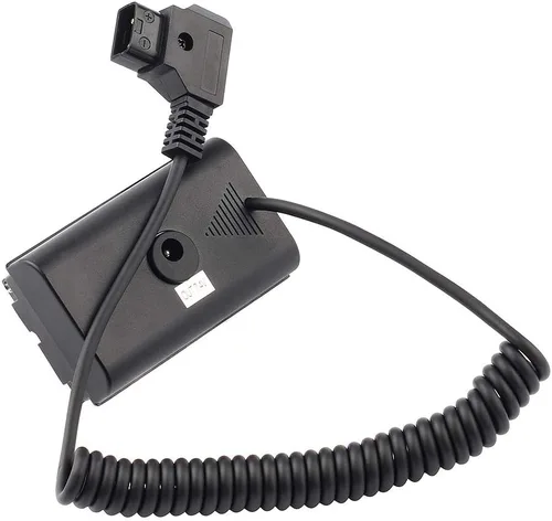Vista 8 de Cable adaptador de corriente extensible para conector D-tap a batería ficticia NP-F NP-F550/570/750/770 NP-F960 NP-F970 para alimentar el monitor